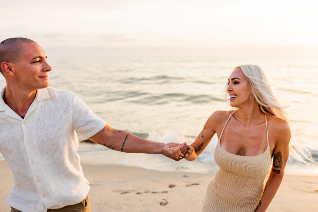 San Diego Engagement Photographer | Kait + Erik’s La Jolla Cliffside Proposal beach photographer san diego 4